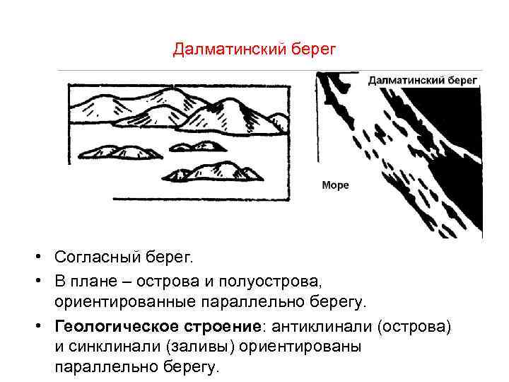 Типы берегов