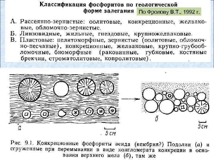 По Фролову В. Т. , 1992 г. 