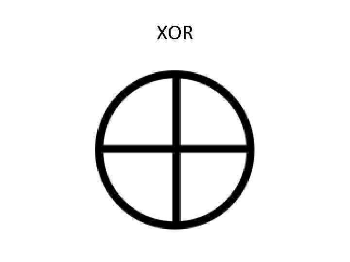 XOR 