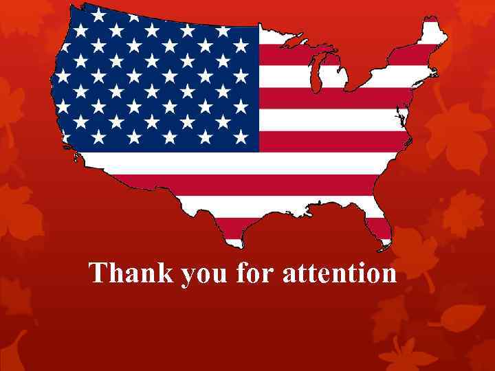 Thank you for attention 