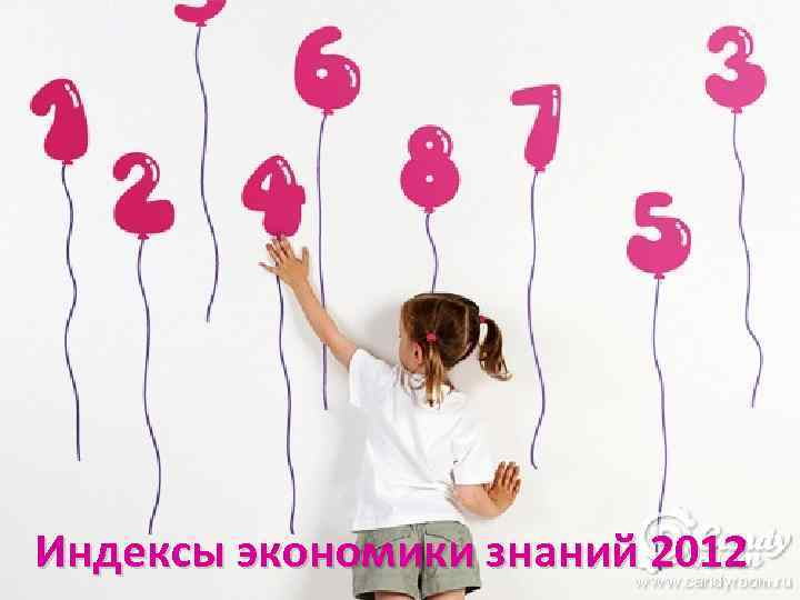 Индексы экономики знаний 2012 