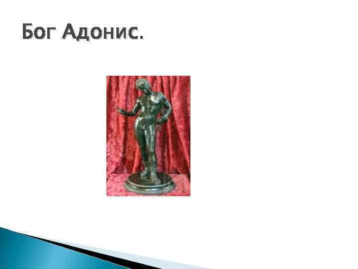 Бог Адонис. 