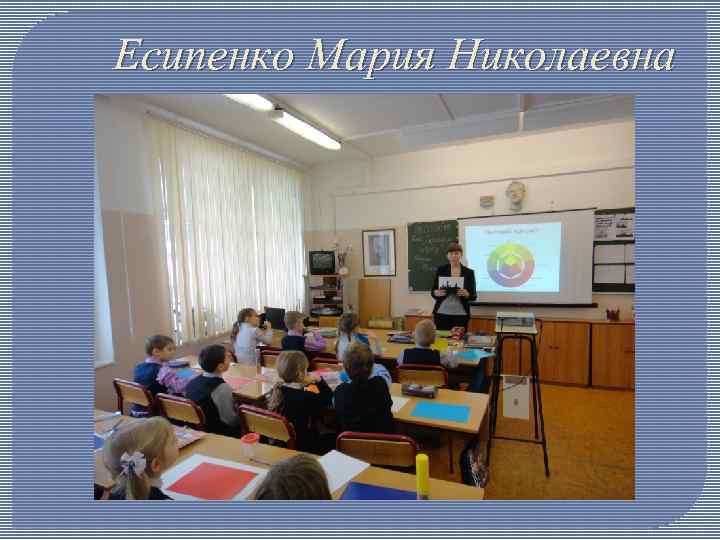 Есипенко Мария Николаевна 