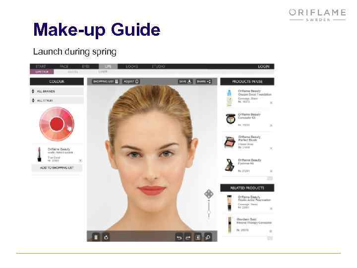 Make-up Guide Launch during spring 