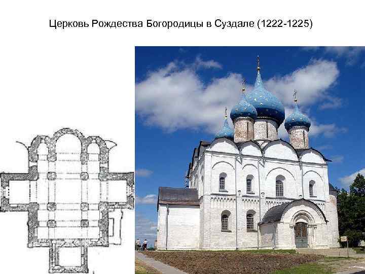 Церковь Рождества Богородицы в Суздале (1222 -1225) 