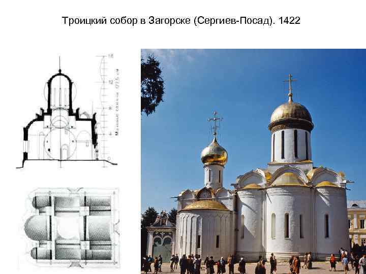 Троицкий собор троице сергиевой лавры план