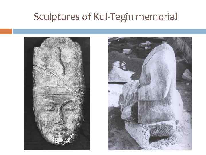 Sculptures of Kul-Tegin memorial 