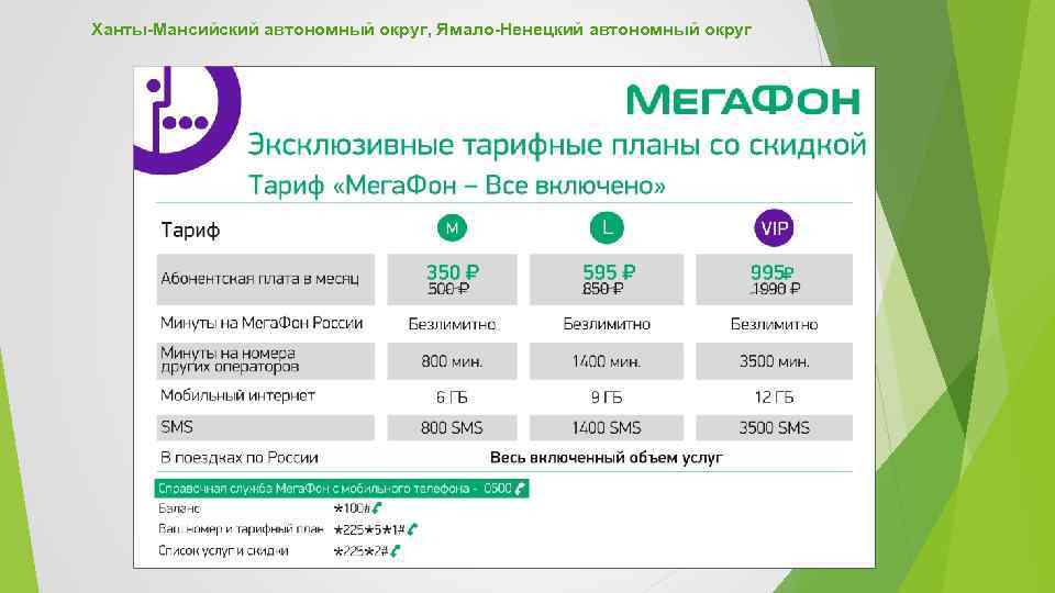 Тарифный план xl