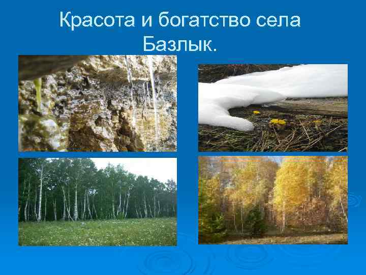 Красота и богатство села Базлык. 