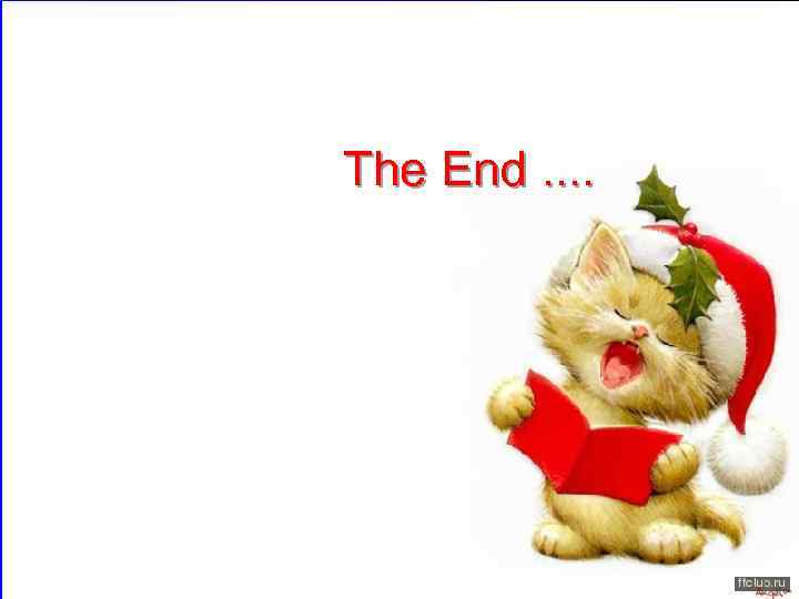 The End. . 
