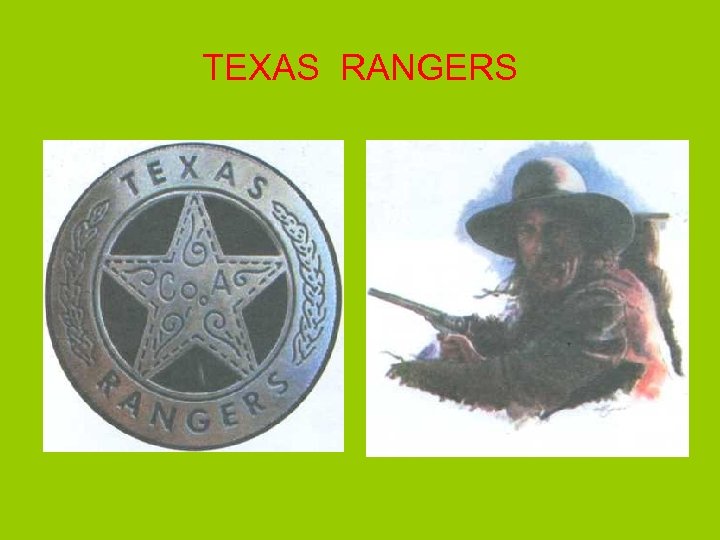 TEXAS RANGERS 