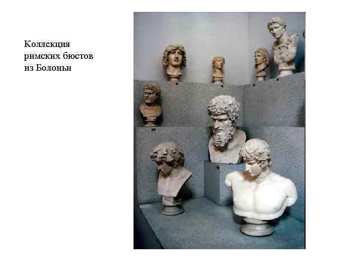 Коллекция римских бюстов из Болоньи 
