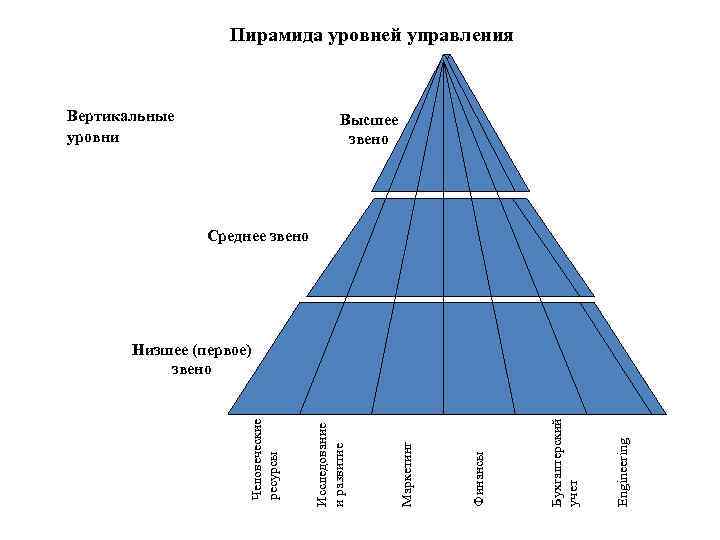 Сколько уровней управления