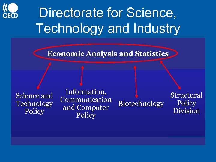 Directorate for Science, Technology and Industry Economic Analysis and Statistics Information, Structural Science and