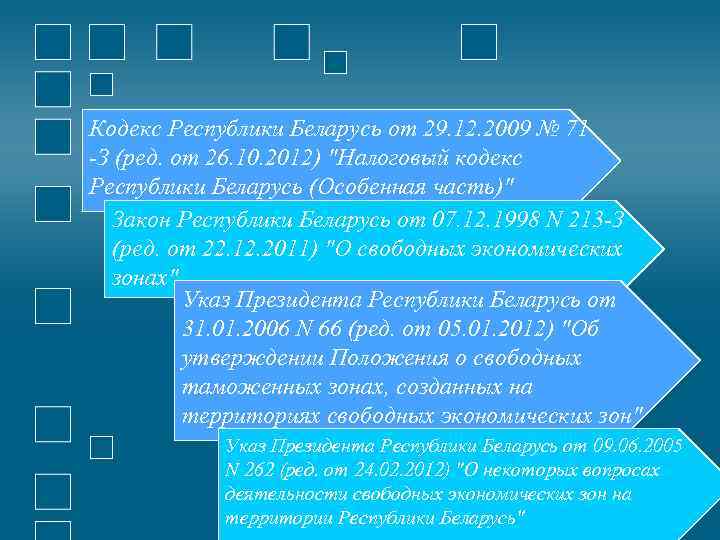 Кодекс Республики Беларусь от 29. 12. 2009 № 71 -З (ред. от 26. 10.