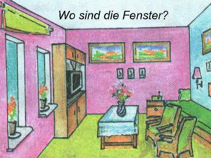 Wo sind die Fenster? 