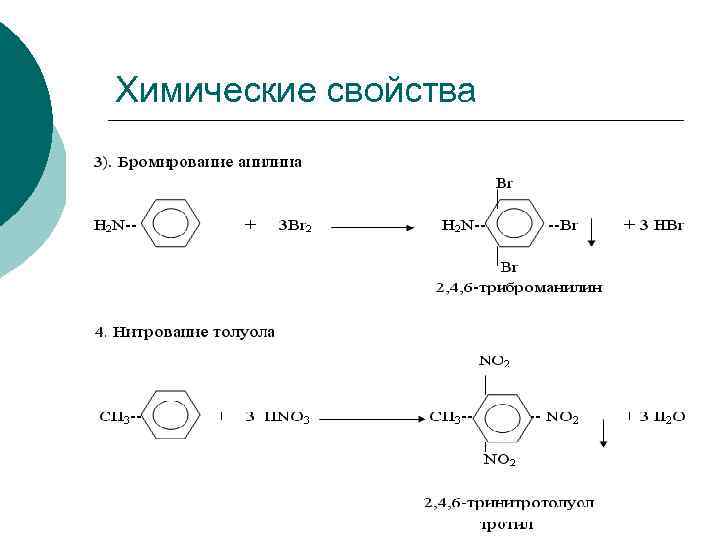 Арены химические свойства. Арены хим свойства.