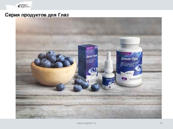 Серия продуктов для Глаз www. orgmlm. ru 25 