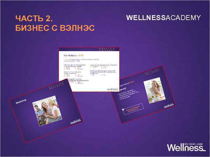 ЧАСТЬ 2. БИЗНЕС С ВЭЛНЭС WELLNESSACADEMY 