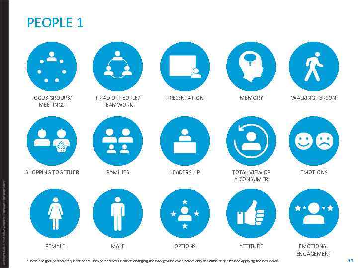 PEOPLE 1 TRIAD OF PEOPLE/ TEAMWORK PRESENTATION MEMORY WALKING PERSON SHOPPING TOGETHER Copyright ©