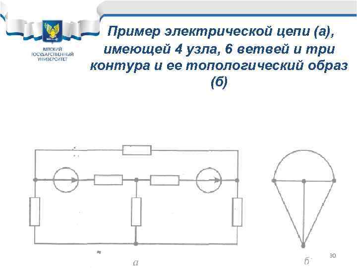 Ветвь контур узел эл цепи схема