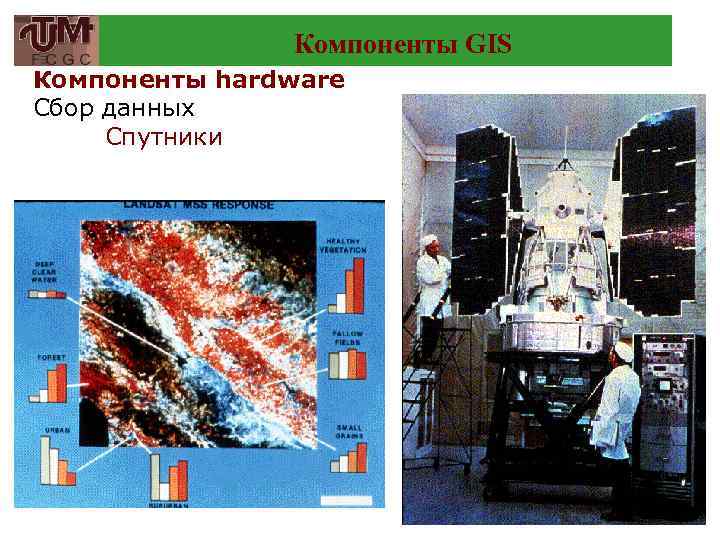 Компоненты GIS Компоненты hardware Сбор данных Спутники 41 