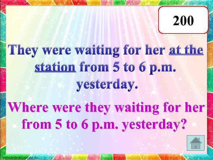 200 They were waiting for her at the station from 5 to 6 p.