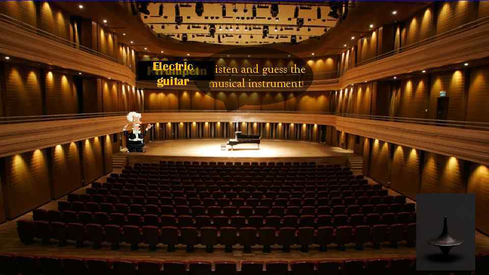 Electric Piano Percussion Trumpet Violin Saxophone Listen and guess the Keyboards Drums Flute Guitar