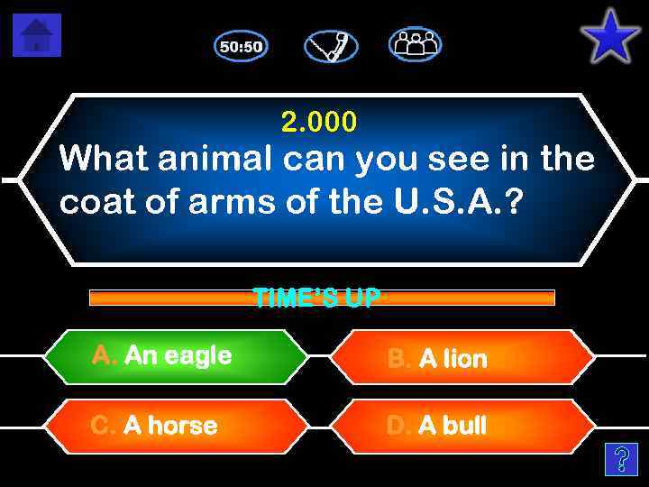 2. 000 What animal can you see in the coat of arms of the