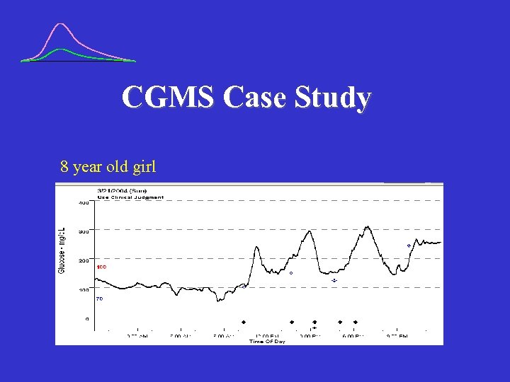 CGMS Case Study 8 year old girl 