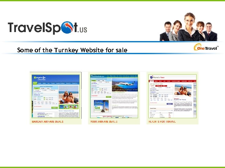 Some of the Turnkey Website for sale 