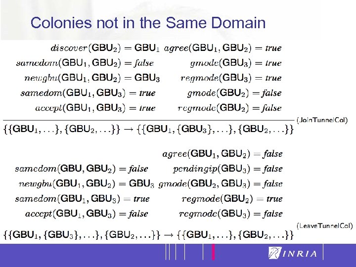 27 Colonies not in the Same Domain 