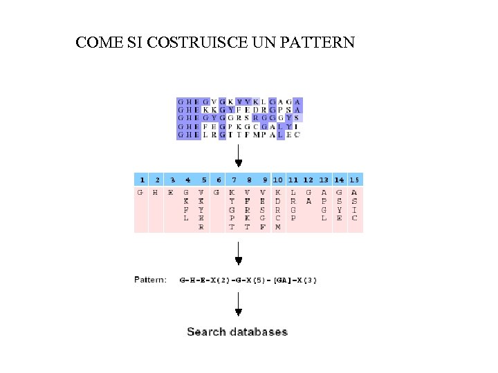 COME SI COSTRUISCE UN PATTERN 