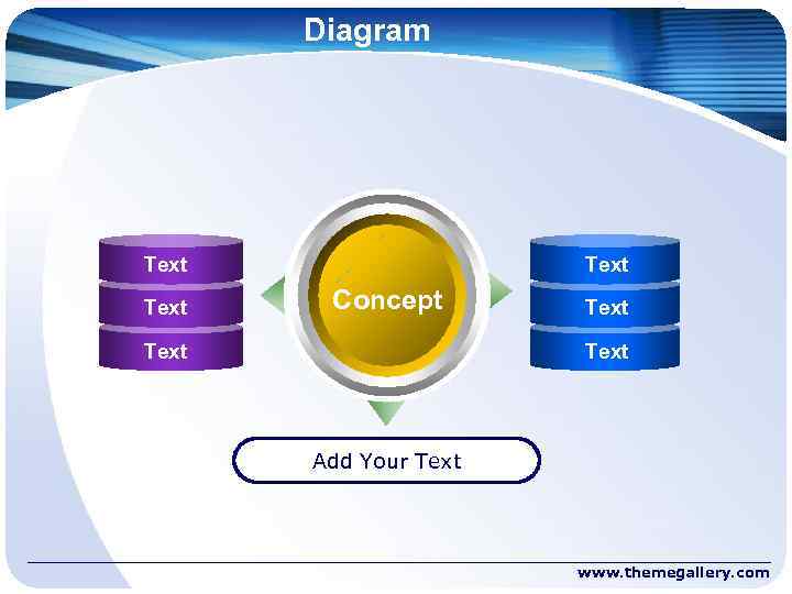 Diagram Text Concept Text Add Your Text www. themegallery. com 