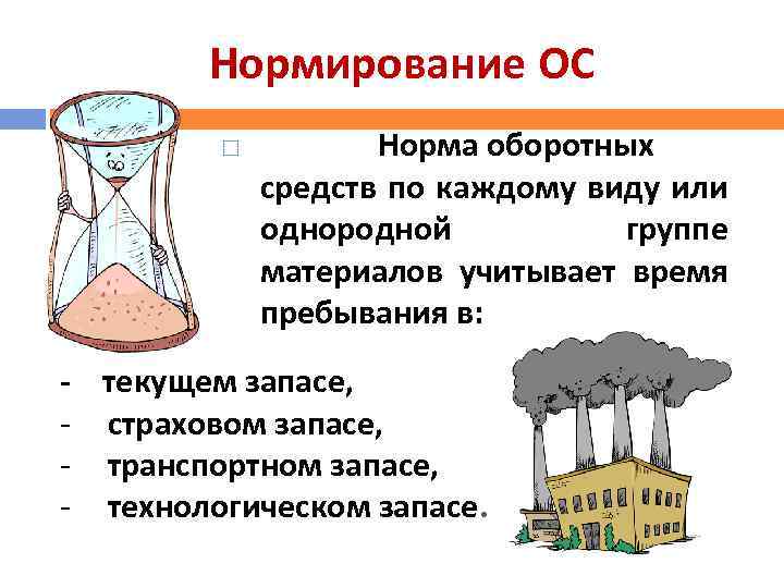 Под цифрой 1 на рисунке оборотный запас