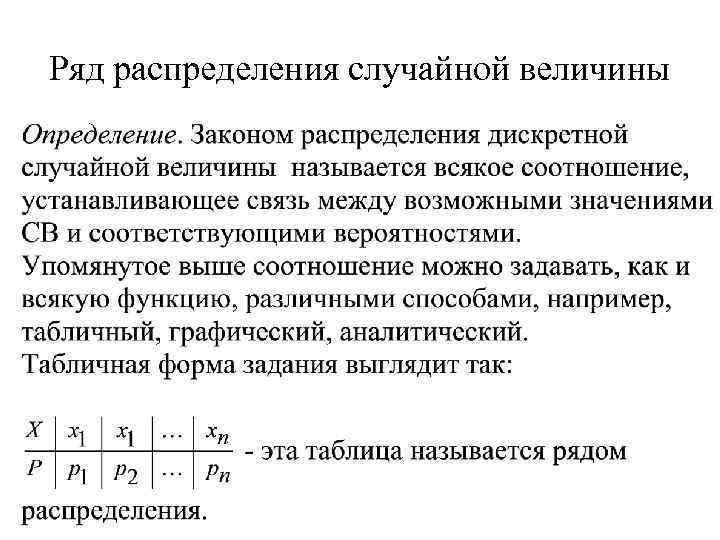 Определить распределение случайной величины. Ряд распределения дискретной случайной величины. Построение ряда распределения случайной величины. Как построить ряд распределения случайной величины. Ряд распределения случайной величины x.