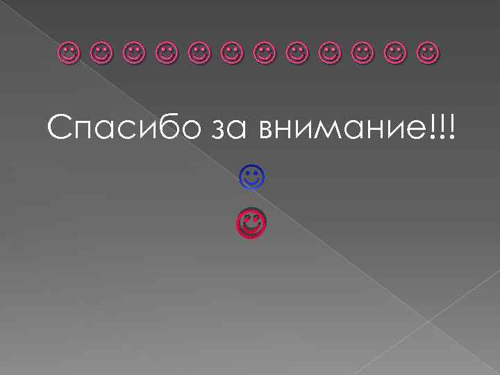  Спасибо за внимание!!! 