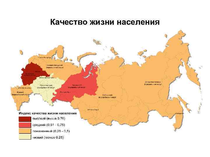 Качество жизни населения 