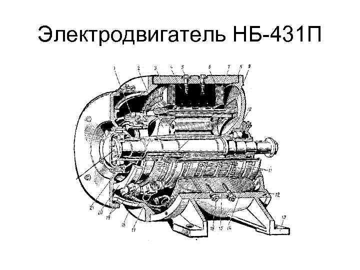 Электродвигатель НБ-431 П 