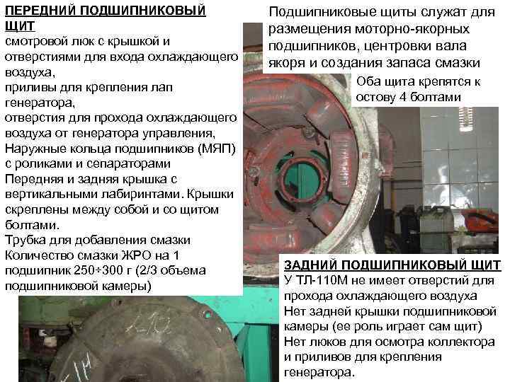 ПЕРЕДНИЙ ПОДШИПНИКОВЫЙ ЩИТ смотровой люк с крышкой и отверстиями для входа охлаждающего воздуха, приливы