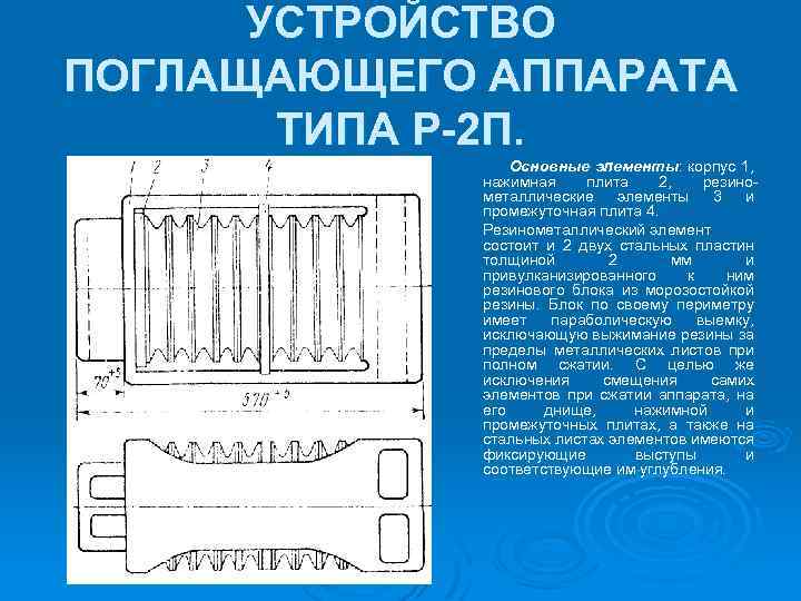 Поглощающий аппарат презентация