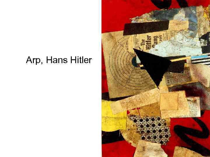 Arp, Hans Hitler 