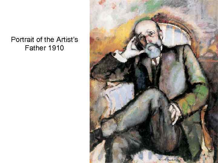 Portrait of the Artist’s Father 1910 