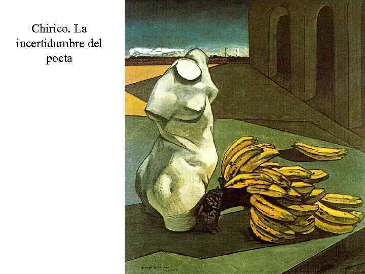 Chirico. La incertidumbre del poeta 