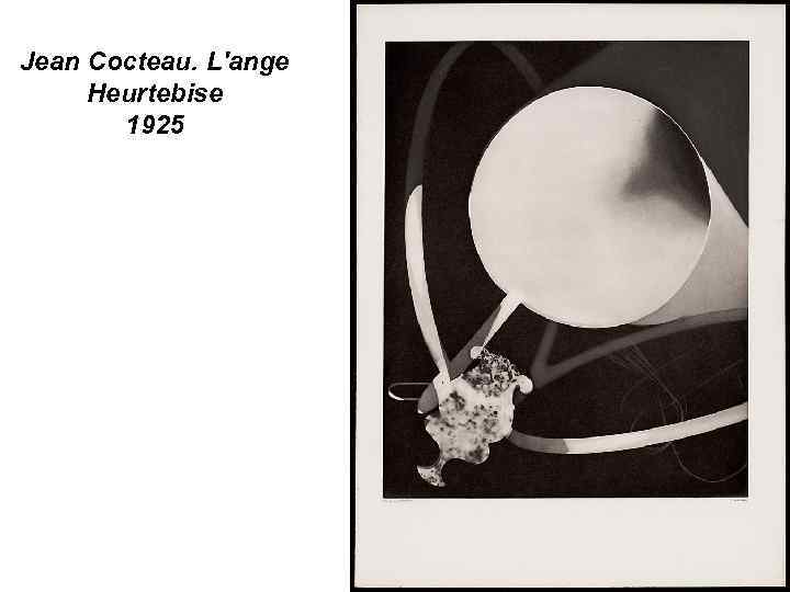 Jean Cocteau. L'ange Heurtebise 1925 