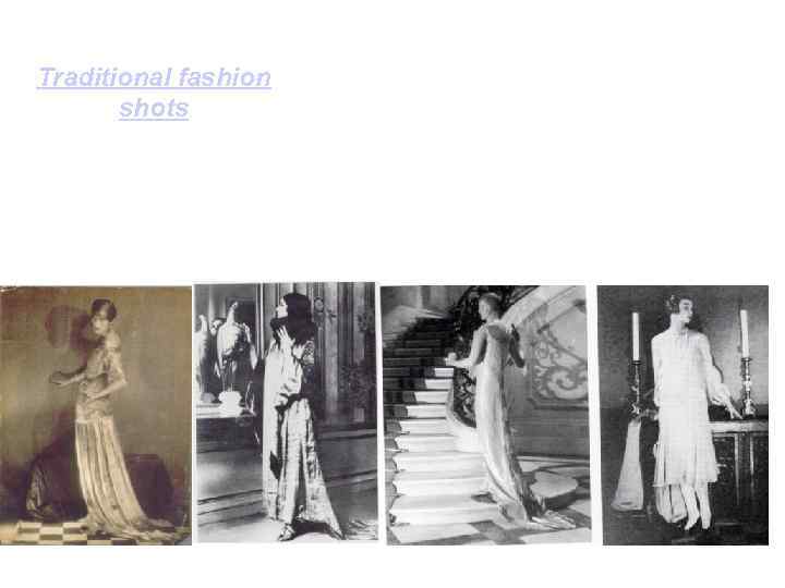 Traditional fashion shots 