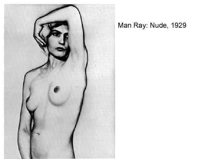 Man Ray: Nude, 1929 