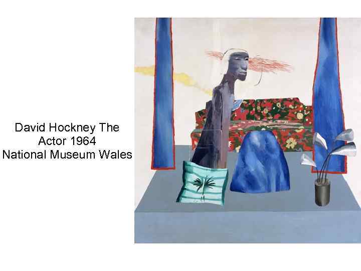 David Hockney The Actor 1964 National Museum Wales 