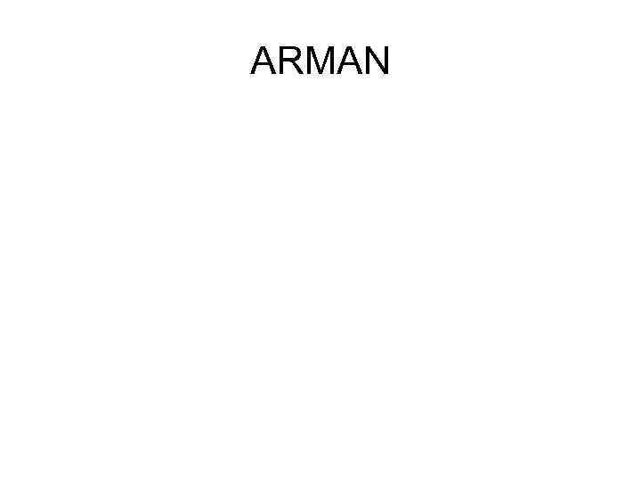 ARMAN 
