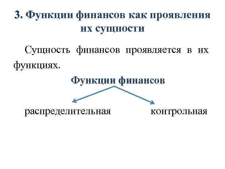 Сущность финансов проявляется в